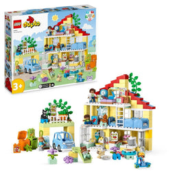 LEGO DUPLO 3in1 Familiehuis Poppenhuis - 7 figuren - 10994