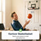 Mini Basketbal Set - Inclusief Bal & Pomp - Indoor - 46x30 cm - Rood Wit Zwart