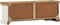 vidaXL - Tv-meubel - 110x30x40 - cm - massief - mangohout