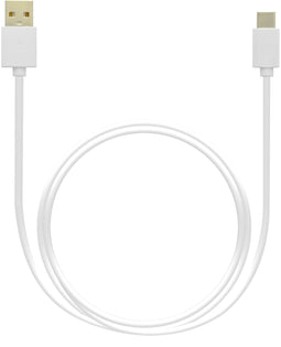 Grab 'n Go - USB-C naar USB-A kabel - 1m - Wit