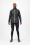 Rogelli Electro - Hardloopjack - Ventilerend en waterafstotend - Donkerblauw Zwart Fluor - Maat S