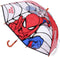 Spiderman paraplu - rood - D71 cm - voor kinderen - regen accessoires