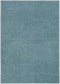 vidaXL - Vloerkleed - kortpolig - 240x340 - cm - blauw