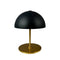 ALONG LED Mini Tafellamp - Set van 2 - Zwart/Brass (2 stuks)