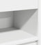 vidaXL - Nachtkastje - met - lade - 39x28x41 - cm - wit
