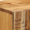 vidaXL - Dressoir - 90x33x75 - cm - Massief - Acaciahout