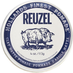 Reuzel Clay Matte Pomade - 113 gram - Medium Hold - Geen Glans
