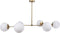 Arabic House Damar - Hanglamp 6-Lichts - Dimfunctie - Geel