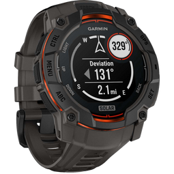 GARMIN Instinct 3 50mm Solar Smartwatch Donkergrijs