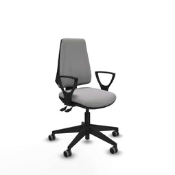 Piqueras y Crespo BFN066G - Bureaustoel - Hoogteverstelbaar - Stof - Zithoogte 45-55 cm