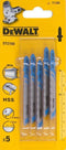 DeWalt DT2160-QZ - HSS decoupeerzaagblad - Volledig gehard - 76 mm (5 stuks)