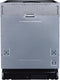 Etna VW742N - Inbouw Vaatwasser - 14 couverts - 6 programma's - 42 dB
