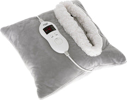 Adler AD 7412 - Warmtekussen - Heating pillow - Verwarmingskussen met 8 standen - Voetenwarmer - Grijs