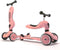 Scoot and Ride Highwaykick 1 - Loopfiets en step - Kantelbeveiliging - Peach