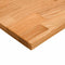 vidaXL - Bureaublad - rechthoekig - 160x50x2,5 - cm - eikenhout - lichtbruin