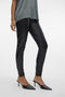 VERO MODA VMGAYA MR PL LEGGING - PU legging - Vegan leather - Zwart