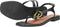 Guess Miry - Sandalen - Goudkleurig G-merkembleem - Zwart - Maat 39