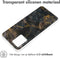 imoshion Hoesje Geschikt voor Motorola Moto G54 Hoesje Siliconen - imoshion Design hoesje - Meerkleurig / Black Marble