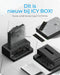 ICY BOX IB-2914MSCL-C31 - Dockingstation - 1x USB 3.2 Gen2 type-C - Zwart