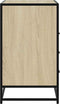 vidaXL - Ladekast - 70x41x70 - cm - bewerkt - hout - sonoma - eikenkleurig