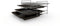 Bosch HLL09A020U - Vrijstaand inductie fornuis - 4 kookzones 3D hete lucht oven - 90x60x60 cm