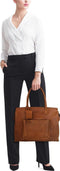 Burkely Evelyn - Laptopbag 15,6 inch - Hunter Leer - Cognac