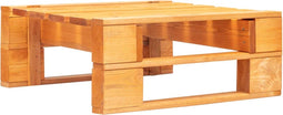 vidaXL - Tuinhocker - pallet - hout - honingbruin