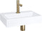 Differnz Flat Small Fontein - Keramiek wit - 38 x 24 x 7 cm