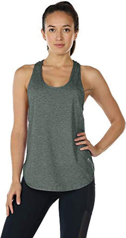 Dames Tanktop Sporttop Racerback Fitness Yoga Mouwloze Shirts, 2-Pack