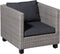 Madison Rugkussen Lounge Panama Grijs - 60x40cm