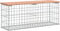 vidaXL - Tuinbank - schanskorfontwerp - 103x31,5x42 - cm - massief - douglashout