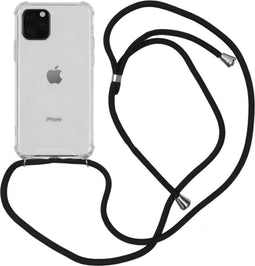 iMoshion Hoesje Geschikt voor iPhone 11 Pro Hoesje Met Koord - iMoshion Backcover met koord - Transparant