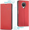 iMoshion Hoesje Geschikt voor Nokia G20 / G10 Hoesje Met Pasjeshouder - iMoshion Slim Folio Bookcase - Rood
