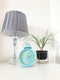 NeXtime - Wekker - 16 cm - Metaal - Turquoise - 'Single Bell'