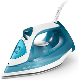 Philips Stoomstrijkijzer 3000 Series DST3011/20 - Stoomstrijkijzer - Zelfreinigend - Verticaal strijken - Blauw
