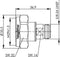 Telegärtner 100024533 100024533 Coax-adapter 7-16-DIN-stekker - N-bus 1 stuk(s)