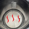 Haeger EK-DIG.028A - Waterkoker - 1,7L - 2200W - RVS Zwart