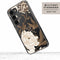 Selencia Fashion Extra Beschermende Backcover Samsung Galaxy S23 hoesje - Golden Flowers
