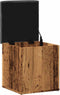 vidaXL - Opbergbank - 42x42x45 - cm - bewerkt - hout - oud - houtkleurig