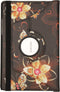 iMoshion Tablet Hoes Geschikt voor Samsung Galaxy Tab A7 - iMoshion 360° Draaibare Design Bookcase - Zwart /Butterfly Flower