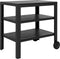 Trolley Rechthoek - Zwart Aluminium - 75x45x75cm