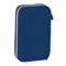 Schooletui met Accessoires Munich College Grijs (12.5 x 19.5 x 4 cm) (28 pcs)
