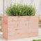 vidaXL - Plantenbak - 110x40x68,5 - cm - massief - douglashout
