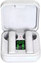 Denver TWS-62 - Draadloze Bluetooth oordopjes - Zonnepaneel oplaadcase - Wit