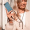 iMoshion Hoesje Geschikt voor Samsung Galaxy A71 Hoesje Met Koord - iMoshion Design Hoesje met Koord - Blauw / Meerkleurig / Goud / Blue Graphic