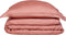 Coco & Cici - Tencel Sateen Dekbedovertrek 140 x 200 cm - 1 Persoons Beddengoed - Terra Roze - Lyocell - Hypoallergeen & Extra Zacht - 1 Kussensloop (60x70)