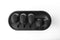 Brabantia Tasty+ Messenblok - Messenset van 5 - IJsgehard staal - Dark Grey