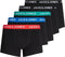 JACK&JONES JACHUEY TRUNKS - Heren Onderbroek - 5-pack - Zwart met blauw (5 stuks)