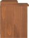 vidaXL - Gangbankje - SANDNES - 45x40x50 - cm - massief - grenenhout