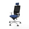 Bureaustoel Piqueras y Crespo 4B026G2 Marineblauw